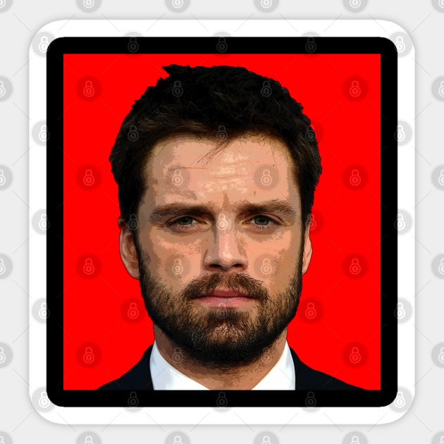 sebastian stan Sticker by oryan80